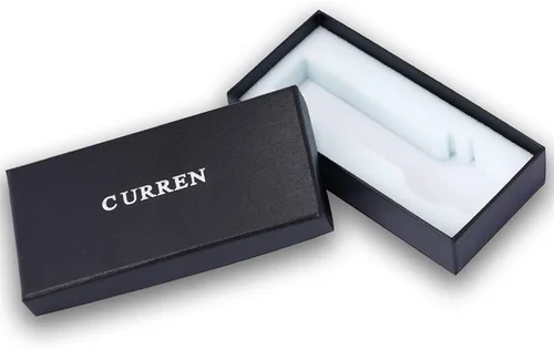 Miniatura 7 de CURREN - Reloj analógico de cuarzo para hombre, reloj de pulsera con correa de piel, resistente al gua y a la moda
