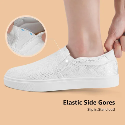 Miniatura 3 de STQ Slip On Shoes for Women Comfort Fall Loafers Soft Business Casual Sneakers