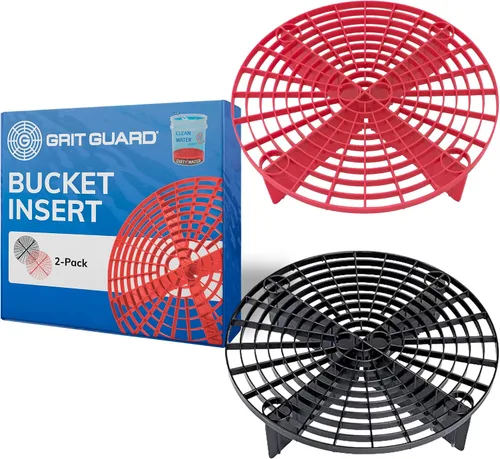 Miniatura 15 de El insertable de Grit Guard: Cabe en una cubeta de 12 pulgadas de diámetro, Negro