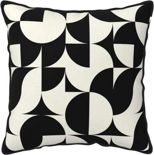 Miniatura 12 de Funda de almohada de terciopelo con estampado de leopardo y guepardo de 18 x 18 pulgadas, funda de almohada cuadrada decorativa en blanco y negro