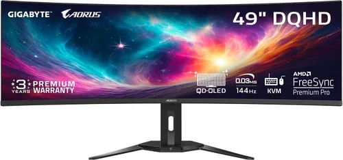 Miniatura 10 de GIGABYTE M32UC Monitor curvo de juego de 32" 144Hz (160Hz OC) 4K UHD, SS VA, pantalla de 3840x2160, tiempo de respuesta de 1ms (MPRT), 1 DisplayPort