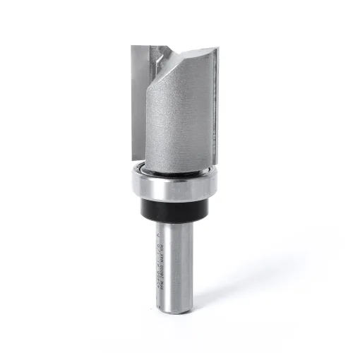 Miniatura 9 de Amana Tool 45460-3US Broca de enrutador con punta de carburo, plantilla de inmersión de recorte uniforme, ángulo de corte superior, 1/2 pulg.