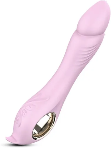 Vibradores de punto G, anillo vibrador para parejas, vibrador para parejas, juguetes sexuales para mujeres y hombres (color: rosa)