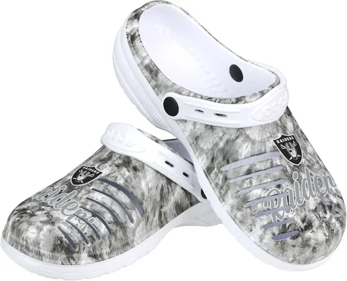 Miniatura 42 de FOCO NFL Womens NFL Team Logo Cloudie Garden Water Sandals Shoes Slipper Clogs with Strap