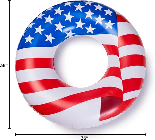 Miniatura 9 de Swimline Flotador de tubo de piscina Americana de 36" Americana Estados Unidos