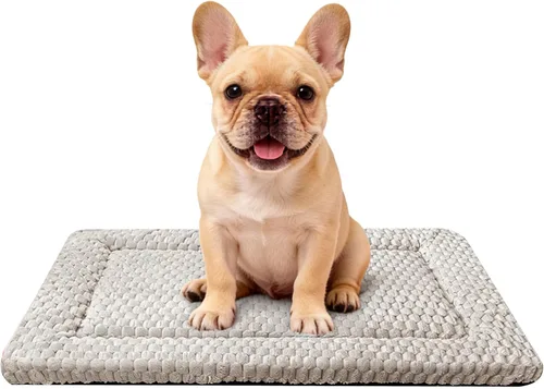 Miniatura 42 de Tapete de Cama para Perro - Tapetes de Cama Reversibles para Jaula de Perro, Suave y Transpirable, Almohadilla para Perrera, Cama de Jaula Duradera