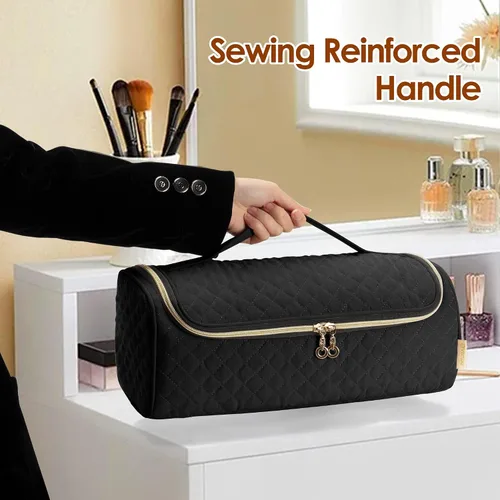 Miniatura 6 de Yarwo Bolsa de viaje compatible con Dyson Airstrait/Corrale alisador de cabello y accesorios, estuche de almacenamiento portátil para herramientas