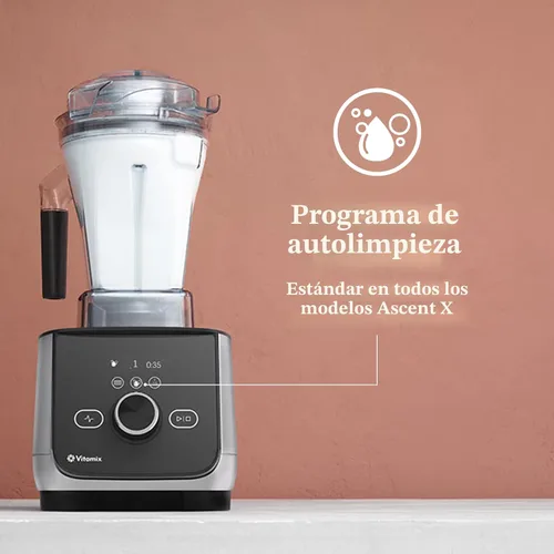 Miniatura 2 de Vitamix Ascent X4 Licuadora con cinco programas de mezcla, programa de autolimpieza, licuadora de grado profesional para batidos, sopas y más