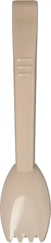 Miniatura 2 de Carlisle FoodService Products 460906 Pinza para ensalada Carly, pinza para ensalada de 22,9 cm, color beige, paquete de 12