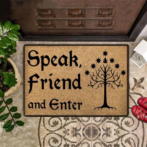 Tapete de baño de franela de bienvenida para interiores, porche, tapete de baño de franela para puerta de un solo árbol, decoración del hogar,