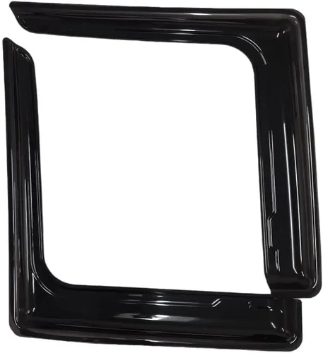 Miniatura 2 de Torque Par de deflectores de ventana cromados para ventilación lateral del parabrisas del lado del conductor y del pasajero para International