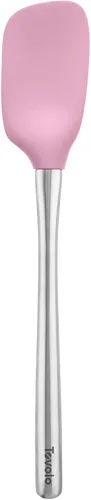 Miniatura 42 de Tovolo Flex-Core - Espátula con mango de acero inoxidable, cabeza de silicona resistente al calor y libre de BPA, segura para sartenes de hierro