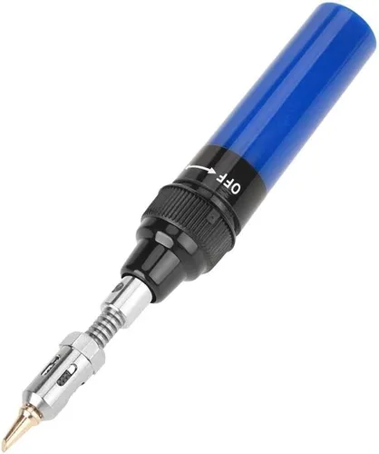 Miniatura 2 de Soldador de butano inalámbrico y mini bolígrafo de antorcha – Pistola de soldadura de soplete de gas para productos electrónicos y circuitos