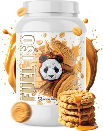 Miniatura 8 de Underground Bio Labs Panda Supps - Panda Fuel ISO Premium 100% aislado de proteína de suero para hombres y mujeres con 0.88 onzas de proteína y 0.00