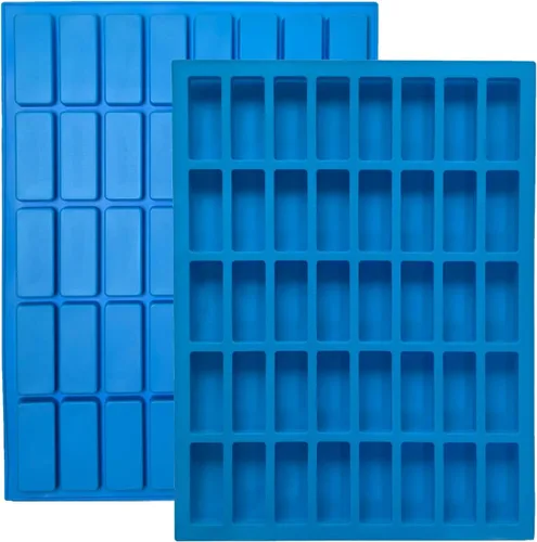 Miniatura 14 de 2 moldes de chocolate – Molde de silicona para chupete de una sola pieza, tamaño bocado, moldes de chocolate para decoración de pasteles y cupcakes