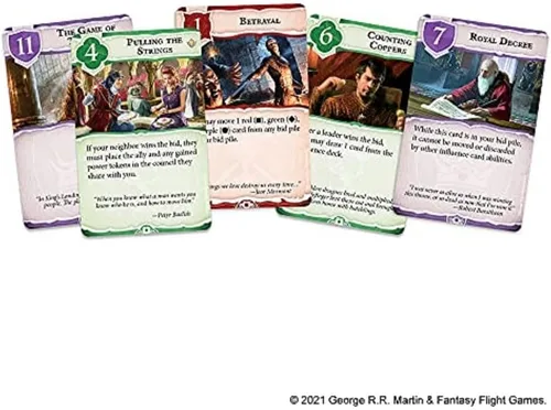 Miniatura 4 de A Game of Thrones: B'Twixt - Juego de cartas - Juego de estrategia para niños y adultos, mayores de 14 años, 3-6 jugadores, 90 minutos de tiempo