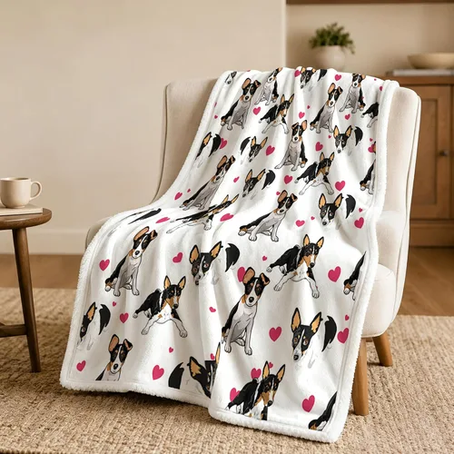 Miniatura 29 de BlessLiving Golden Retriever - Manta con patrones densos de perros, manta de forro polar Sherpa para sofá cama, manta suave y acogedora
