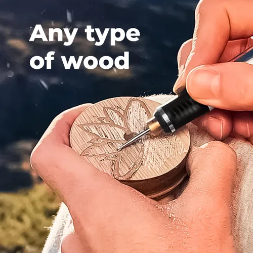 Miniatura 3 de 6 brocas de acero de tungsteno para tallar madera, brocas de grabado de vástago de 3/32 pulgadas (0.093 in) para herramientas rotativas, compatibles