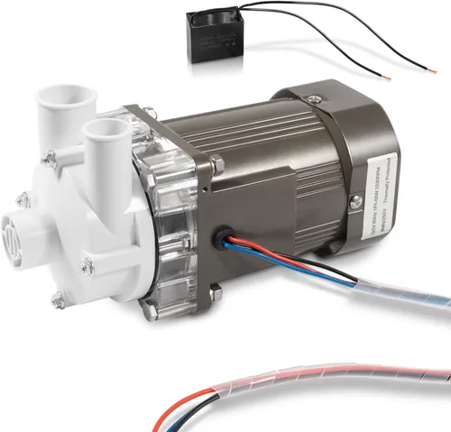 S-0730 Bomba de agua para Hoshizaki, conjunto de bomba de motor de máquina de hielo con cable y kit de servicio de enchufe