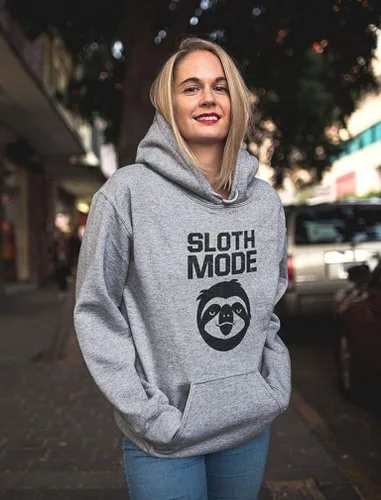 Miniatura 3 de Sudadera con capucha de modo perezoso para mujeres adolescentes niñas sudadera divertida con capucha