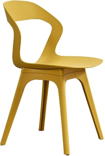 Miniatura 9 de Diseño moderno Sillas de comedor Diseño Respaldo Sala Salón Silla de salón Respaldo Material PP respetuoso con el medio ambiente para oficina Salón
