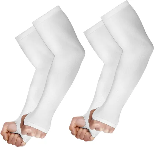 Miniatura 177 de ARMORAY - Mangas de brazo para hombres o mujeres; para cubrir tatuajes; de enfriamiento, para practicar deportes, básquetbol, golf, fútbol