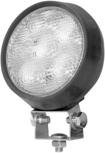 Miniatura 4 de Buyers Products 1492111 - Luz de inundación LED de 5 pulgadas con carcasa de goma sellada, 54 LED, 375 lúmenes, cable de 36 pies con conexión