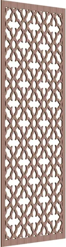 Miniatura 26 de Madison Paneles de pared decorativos de madera con calado, 9 3/8 pulgadas de ancho x 24 3/8 pulgadas de alto x 3/8 de alto, roble rojo rojo (Red Oak)