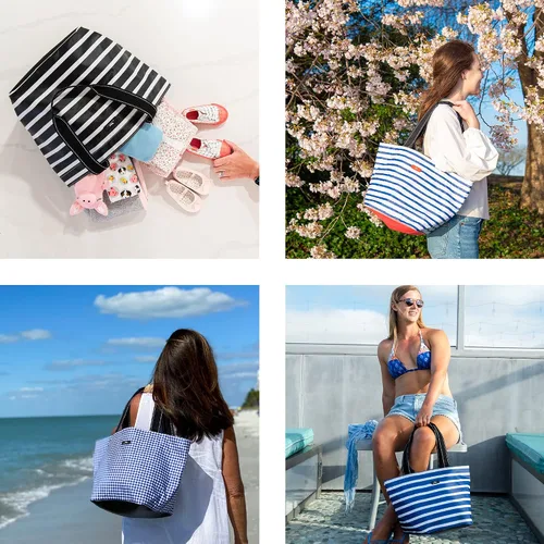 Miniatura 2 de SCOUT Daytripper - Bolso de hombro para mujer, ligero, para uso diario, playa o trabajo, con cremallera y bolsillo interior, bolsa de transporte