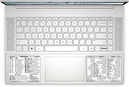 Miniatura 13 de SYNERLOGIC Guía de referencia rápida para Windows + Word/Excel (para Windows), adhesivos de acceso directo de teclado, vinilo sin residuos