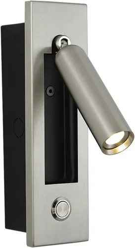 Miniatura 9 de Lámpara LED para dormitorio, lámpara de pared para cabecero, luz de lectura de mesita de noche, lámparas de pared con interruptor de pulsador