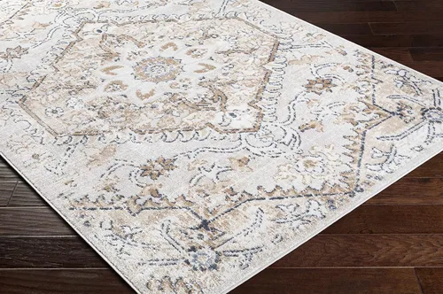 Miniatura 5 de Hauteloom Mesa Oriental - Alfombra bohemia para sala de estar y dormitorio, de 5 pies 2 pulgadas x 7 pies, alfombra bohemia para interiores, diseño