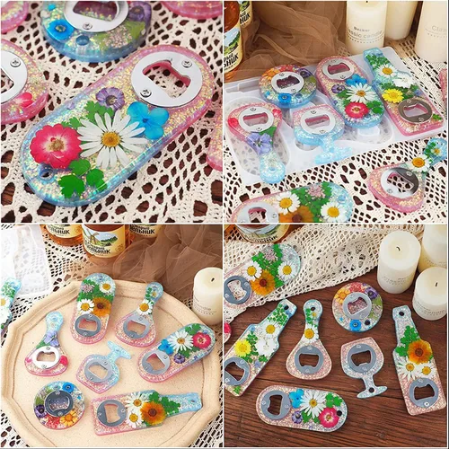 Miniatura 4 de moonoom Juego de 80 piezas para abridor de botellas, 80 insertos metálicos inoxidables para abridor de botellas + 160 tornillos + destornillador