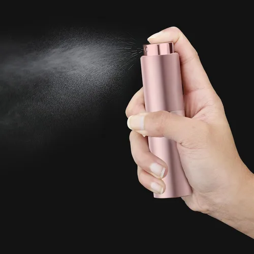 Miniatura 2 de Botella de perfume de viaje rellenable de Owlyee: spray de colonia mini para rellenar - vaporizador de fragancia vacío para hombres - tamaño grande