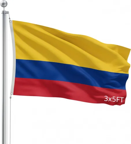 Miniatura 28 de Bandera para exteriores de SSK de poliéster resistente al clima por ambos lados. Tamaño grande: 3 pies por 5 pies, camuflaje (Army Star (Camo))