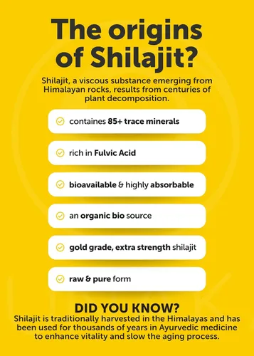 Miniatura 8 de Lunakai Cápsulas puras de Shilajit fabricadas en Estados Unidos con Ashwagandha, Rhodiola y Cordyceps - Extracto de Shilajit extra fuerte