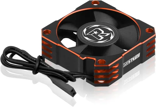 Miniatura 11 de Paquete de 2 ventiladores de refrigeración de motor RC de 1.378 in, 21000 RPM, 8.4 V, ventilador de refrigeración de motor ESC de aluminio