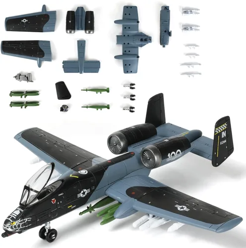 Miniatura 8 de Escala 1:72 F-14 Tomcat Fighter Jet Kit de Modelo de Construcción Rápida de Plástico F14 Juguete Divertido de Ensamblaje de Avión Modelo de Aeronave