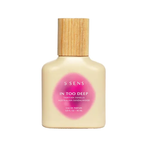 Miniatura 5 de 5 SENS In Too Deep Eau de Parfum - Espray de viaje (0.3 fl oz), fragancia fina limpia y duradera - Gourmand con vainilla de Tahití, bergamota