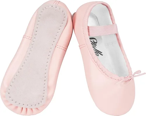 Miniatura 3 de Stelle Zapatos de ballet para niñas, zapatillas de baile de piel sintética para niños, zapatos de bailarina para niños pequeñosniños grandesmujeres