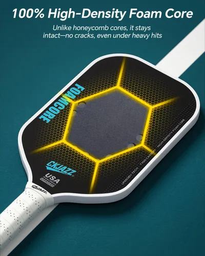 Miniatura 5 de Paleta de pickleball - Pala de pickleball de fibra de carbono - Pala de rendimiento 100% con núcleo de espuma