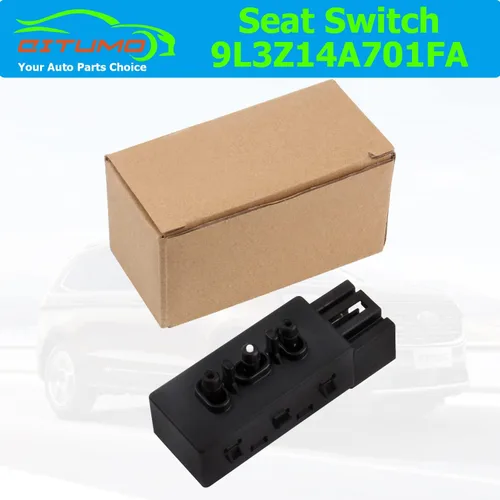 Miniatura 5 de Interruptor de asiento eléctrico de 6 vías 9L3Z14A701A para reemplazar el ajustador de asiento Mustang Edge Escape Expedition. Reemplaza OE PSW5