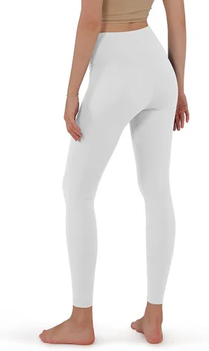 Miniatura 2 de ODODOS - Leggings de cintura cruzada para mujer diseño con bolsillo interno para yoga deportes gimnasia o entrenamiento pantalones deportivos