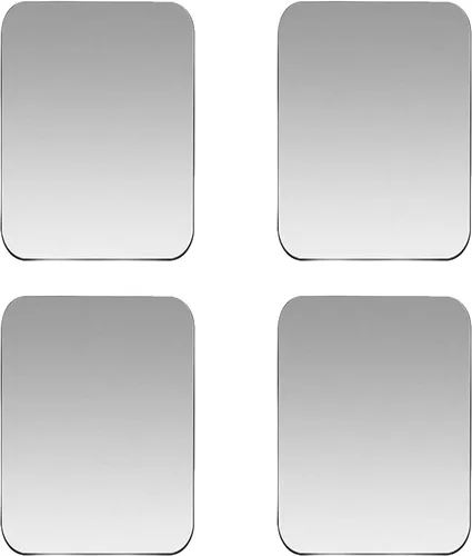 Miniatura 13 de Juego de 16 placas de metal de repuesto para soportes magnéticos de teléfono de coche, pared, soportes de ventilación de aire, estuches, imanes. Kit
