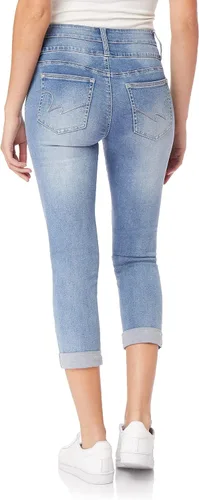 Miniatura 2 de WallFlower Pantalones cortos para mujer de tiro alto, Insta Soft Juniors (estándar y Plus)