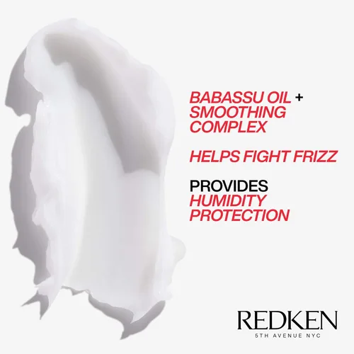 Miniatura 8 de Redken Frizz Dismiss Champú, acondicionador y tratamiento Rebel Tame Set para cabello encrespado - Suaviza el cabello y maneja el encrespamiento