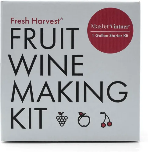 Miniatura 4 de Master Vintner Kit de elaboración de vino de fruta de cosecha fresca de un galón, lote pequeño