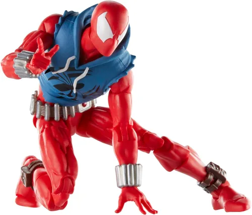 Miniatura 5 de Marvel Legends Series Scarlet Spider, Spider-Man Comics Figura de acción coleccionable de 6 pulgadas