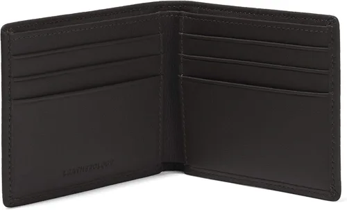 Miniatura 5 de Leatherology Black Onyx - Cartera plegable delgada para hombre, RFID disponible