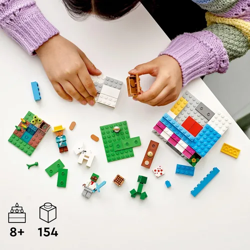 Miniatura 3 de LEGO Minecraft The Bakery - Kit de construcción 21184 inspirado en el juego, juego de juguetes de Minecraft para niños y niñas a partir de 8 años